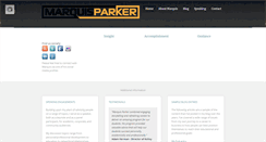Desktop Screenshot of marquisparker.com